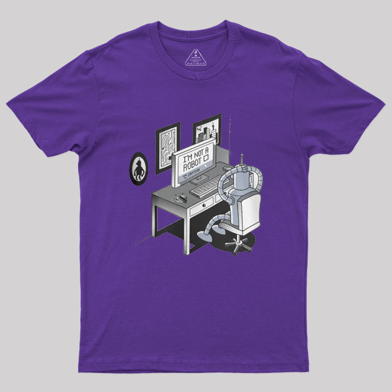 Robot Problems Geek T-Shirt