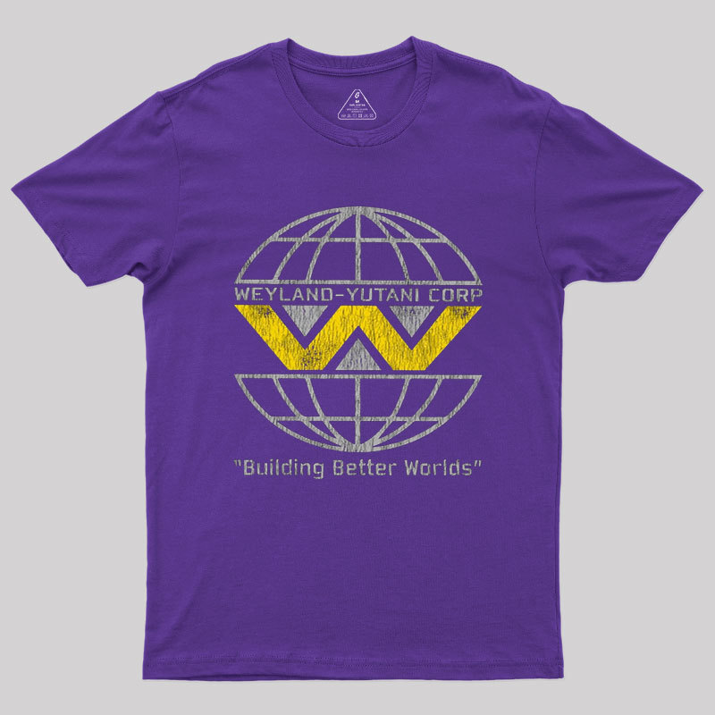 Weyland Yutani Corp Worn Out Geek T-Shirt