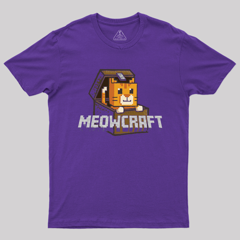 Meowcraft Geek T-Shirt