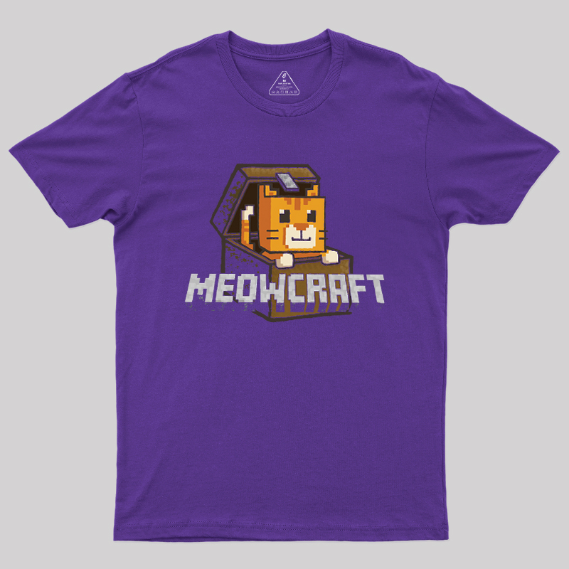 Meowcraft Geek T-Shirt