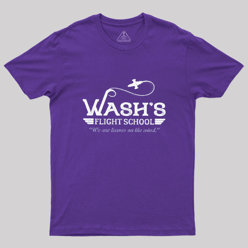 Washs Flight School Classic Geek T-Shirt