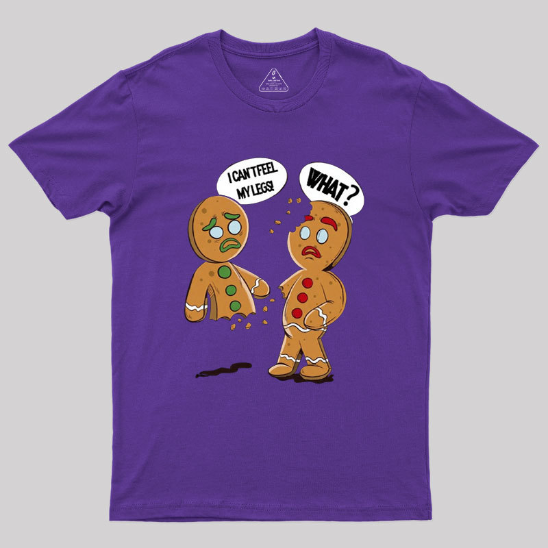 Funny Gingerbread Christmas Geek T-Shirt