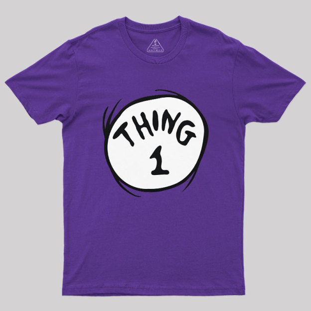 Thing One Cat Geek T-Shirt