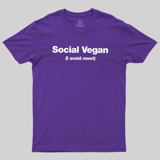 Social Vegan Geek T-Shirt