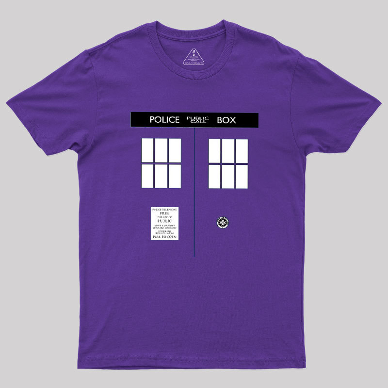 The Tardis Geek T-Shirt