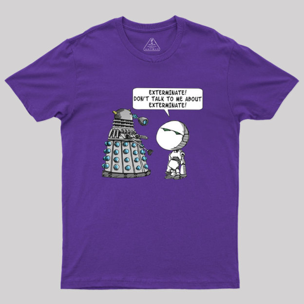 Dalek Adams Mashup Geek T-Shirt