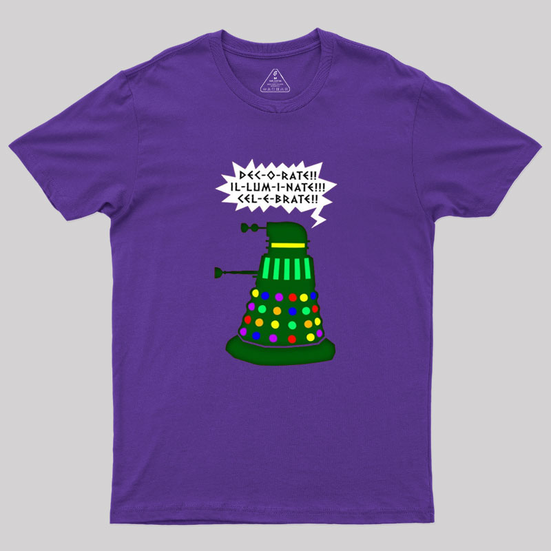 Holiday Dalek Geek T-Shirt