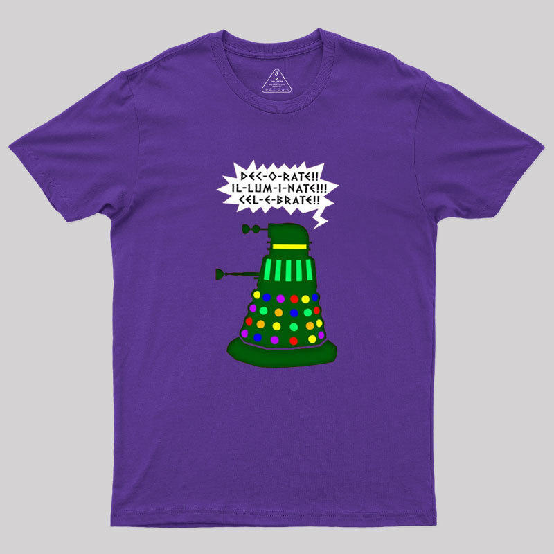 Holiday Dalek Geek T-Shirt