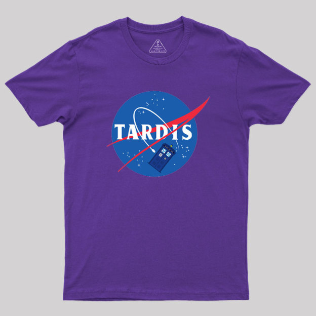 Tardis Nasa Mash Up Geek T-Shirt