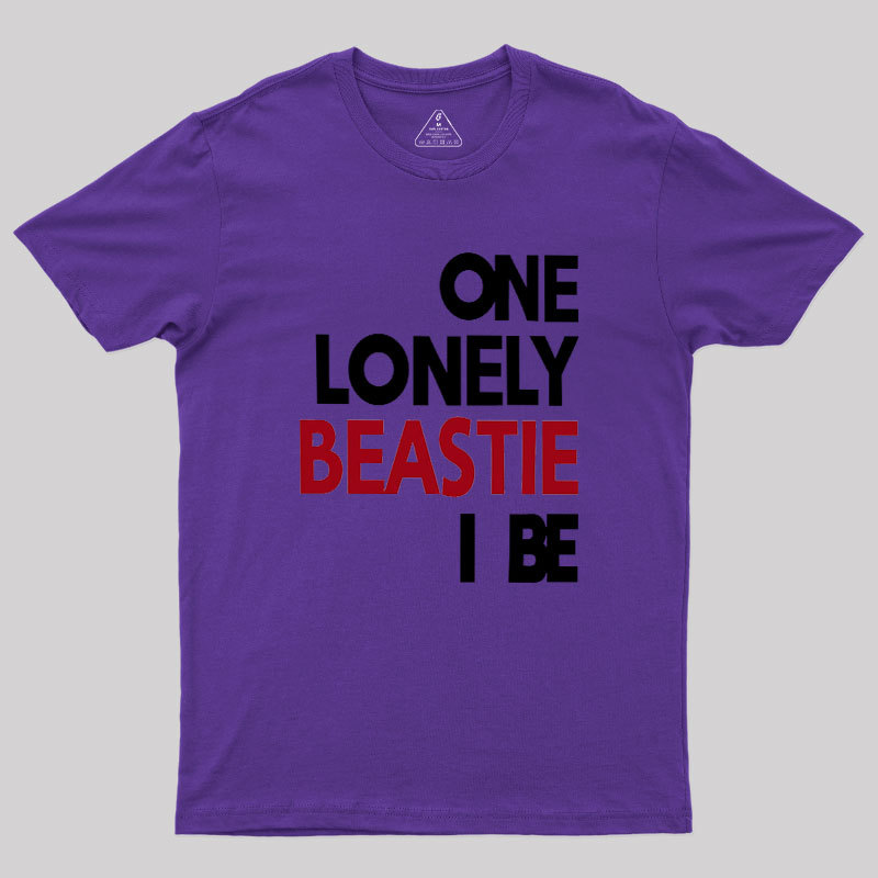 One Lonely Beastie I Be Geek T-Shirt