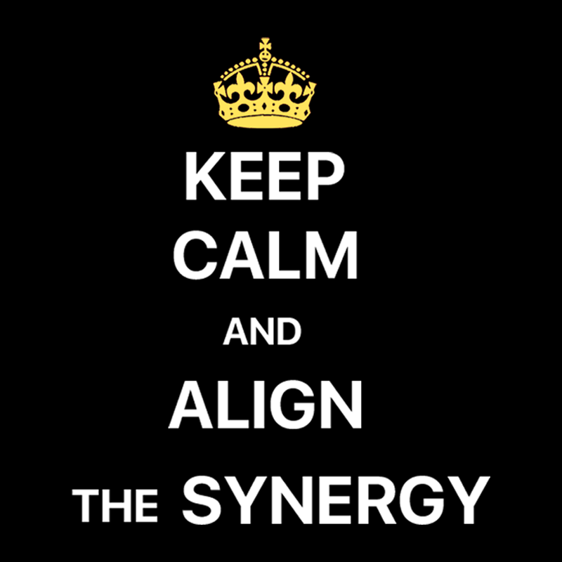 ALIGN THE SYNERGY Geek T-Shirt