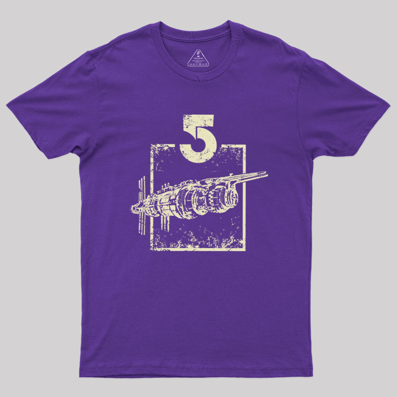 Babylon 5 Space Station Geek T-Shirt