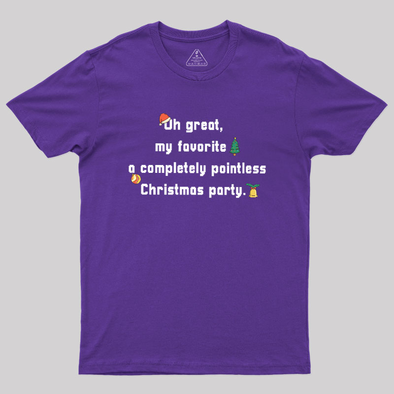 A Completely Pointless Christmas Party Geek T-Shirt