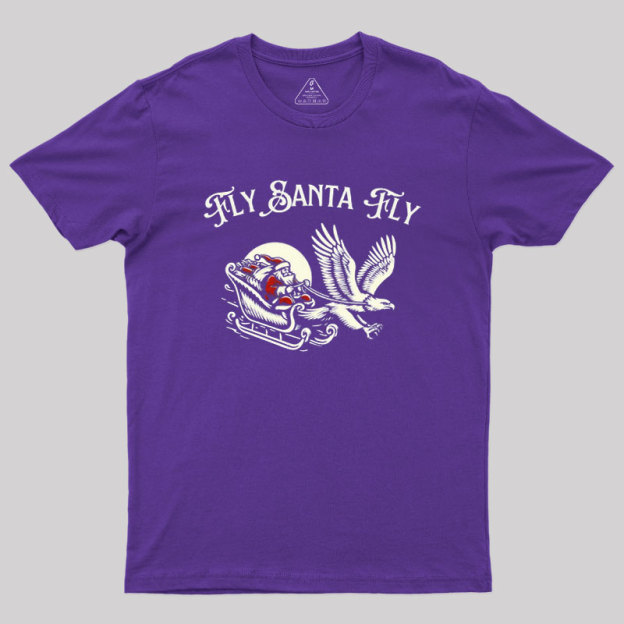 Fly Santa Fly Geek T-Shirt