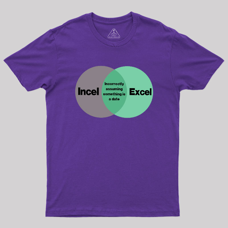 Excel Incel Geek T-Shirt