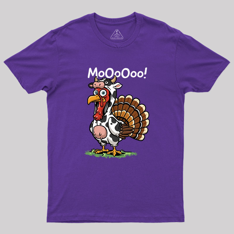 Turkey Moo Geek T-Shirt