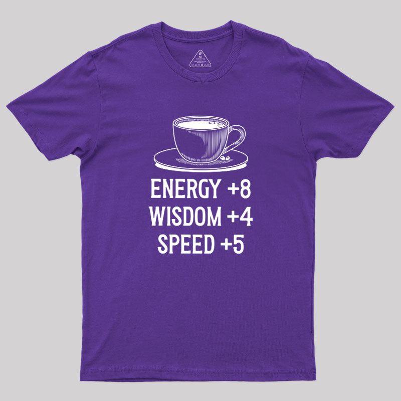Coffe Stats Geek T-Shirt