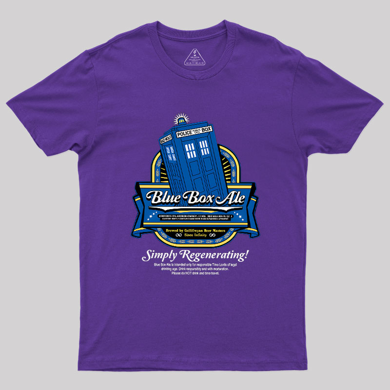Blue Box Ale Geek T-Shirt