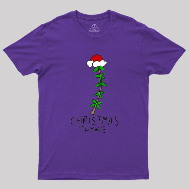 Christmas Thyme Geek T-Shirt