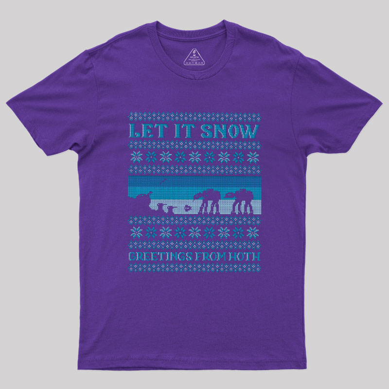 Let It Snow Geek T-Shirt