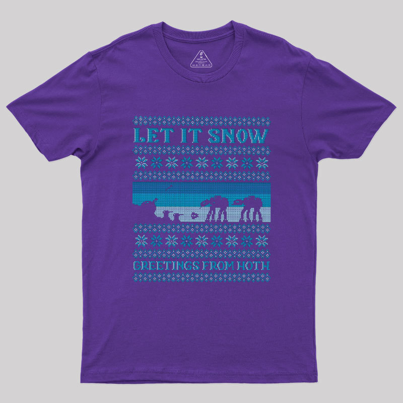 Let It Snow Geek T-Shirt