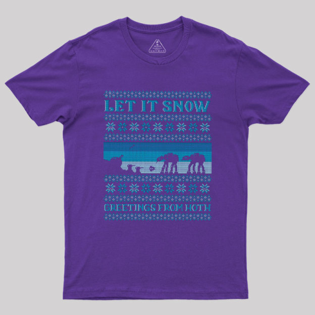 Let It Snow Geek T-Shirt