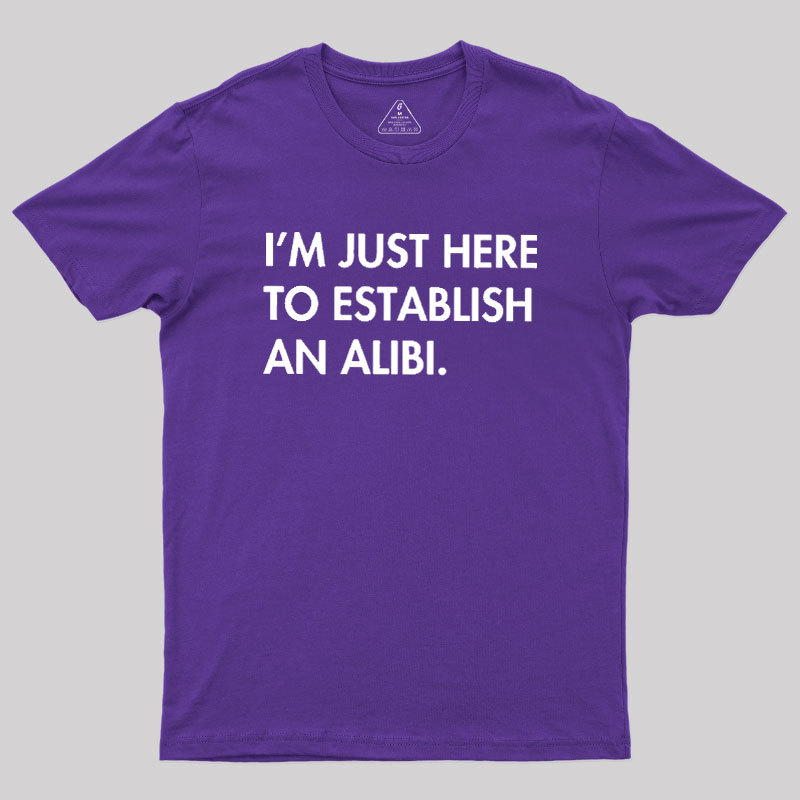 Alibi Geek T-Shirt