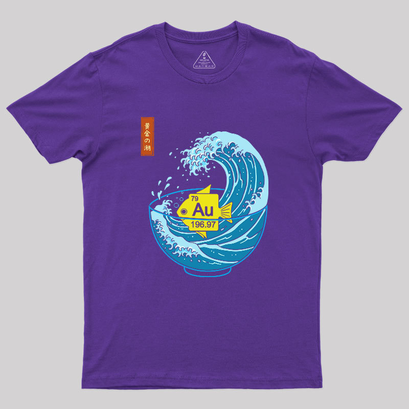 Golden Wave Geek T-Shirt