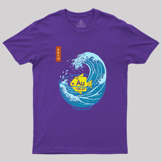 Golden Wave Geek T-Shirt