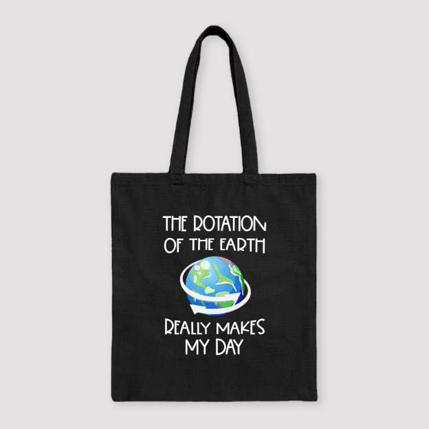 Funny Earth Science Unisex Tote Bag