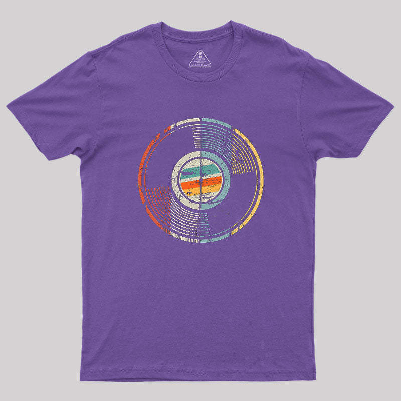 70s 80s 90s Vintage Retro Look Analog Record Geek T-Shirt