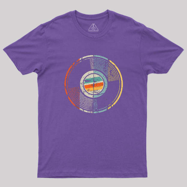 70s 80s 90s Vintage Retro Look Analog Record Geek T-Shirt