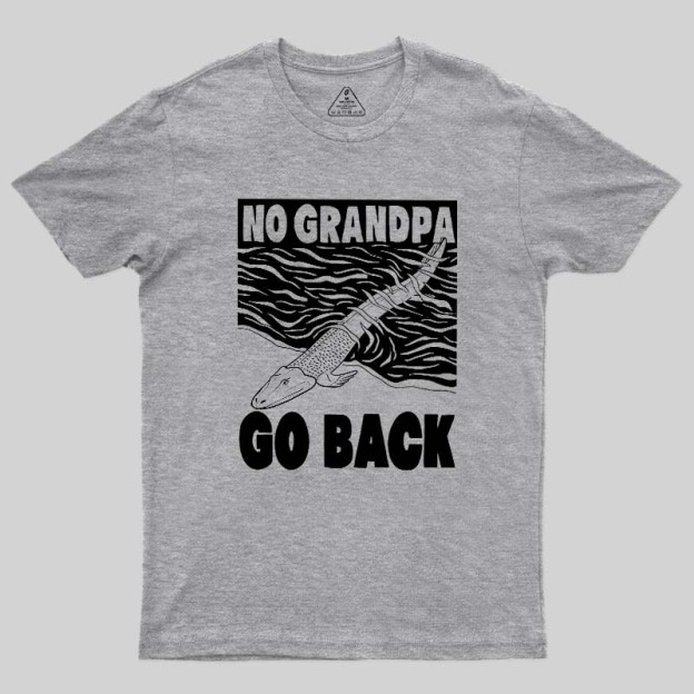 Grandpa Tiktaalik Geek T-Shirt