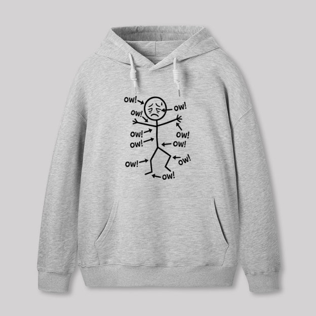 Ow Ow Ow Geek Hoodie