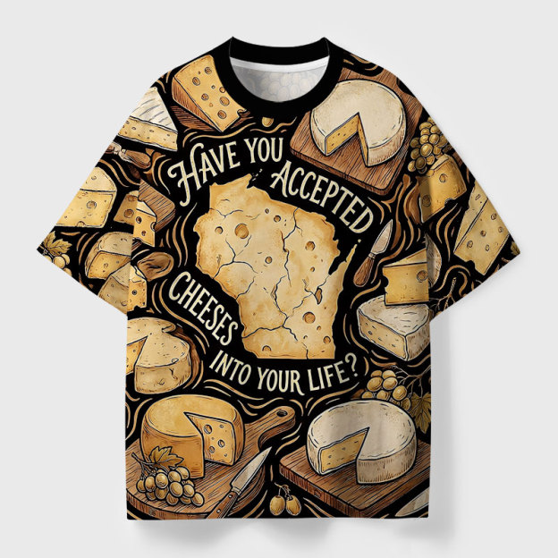 Wisconsin Humor Geek All-Over Print T-Shirt