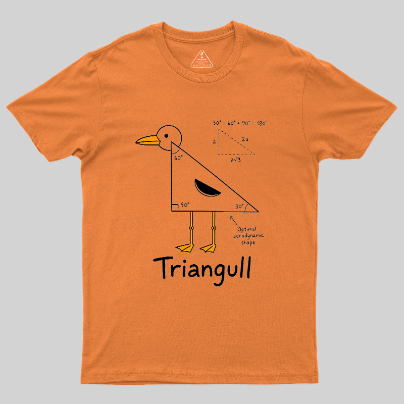 Triangull Geometry Seagull Geek T-Shirt
