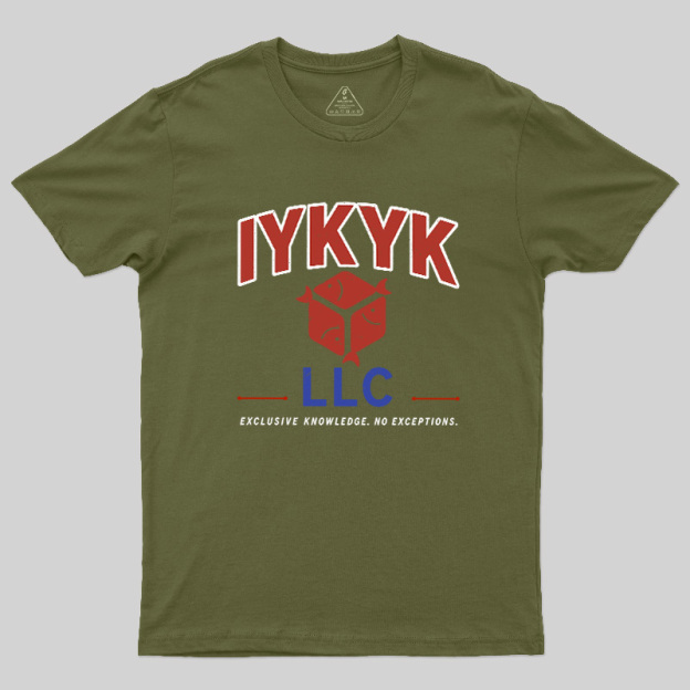 Exclusive Knowledge No Exceptions Geek T-Shirt