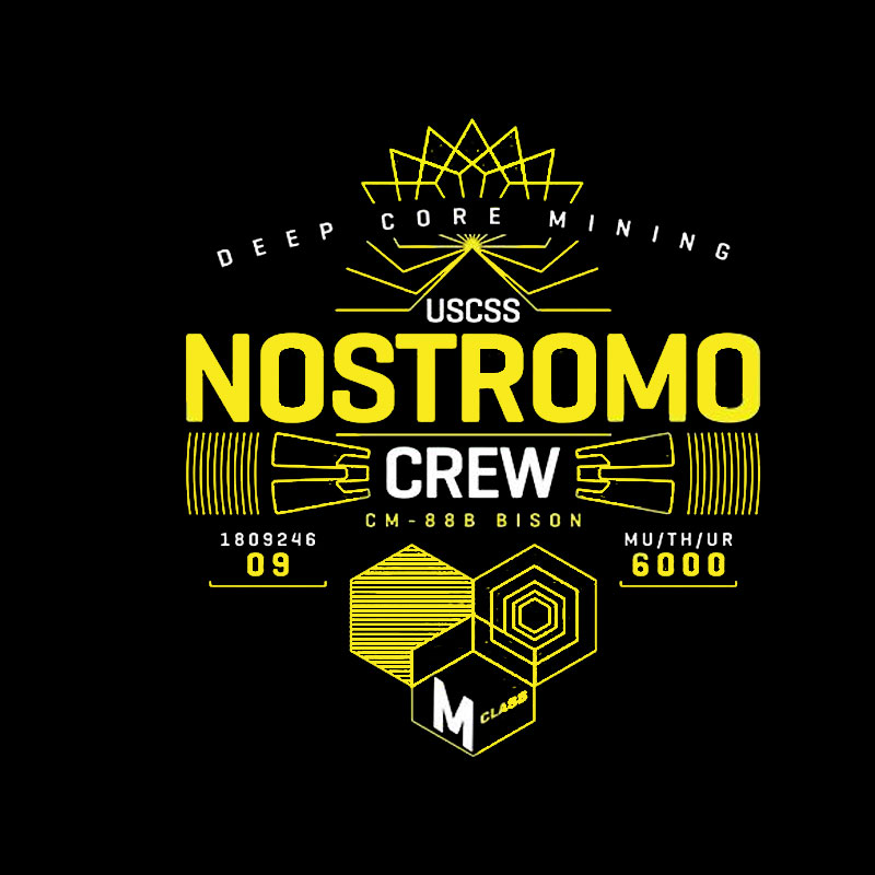 Nostromo Crew Geek T-Shirt
