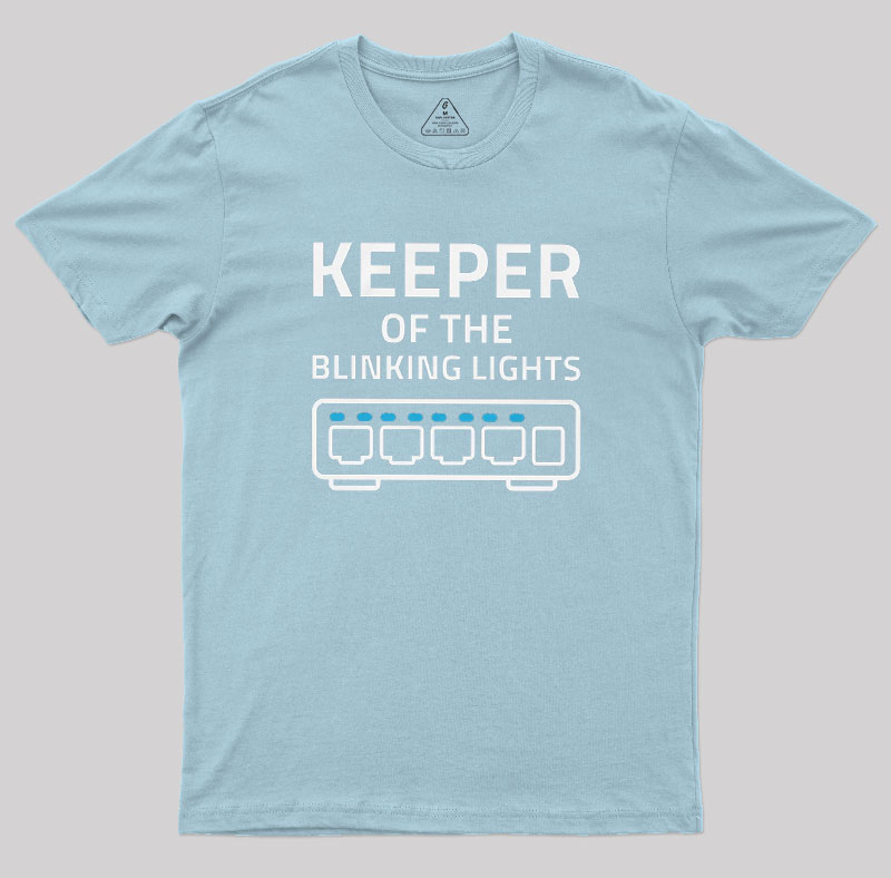 Keeper of the Blinking Lights Geek T-Shirt