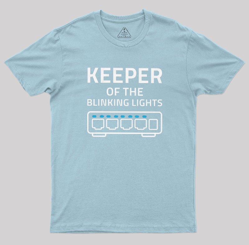 Keeper of the Blinking Lights Geek T-Shirt