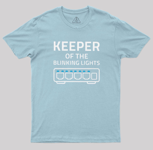 Keeper of the Blinking Lights Geek T-Shirt