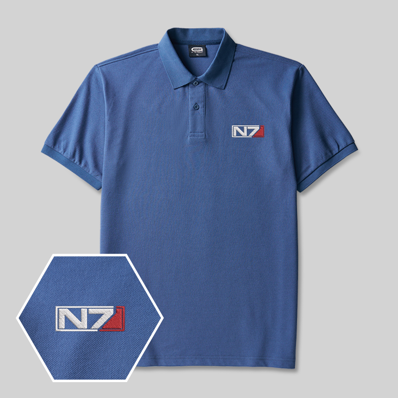 [Copy]Wings of Freedom Geek Embroidered Polo Shirts