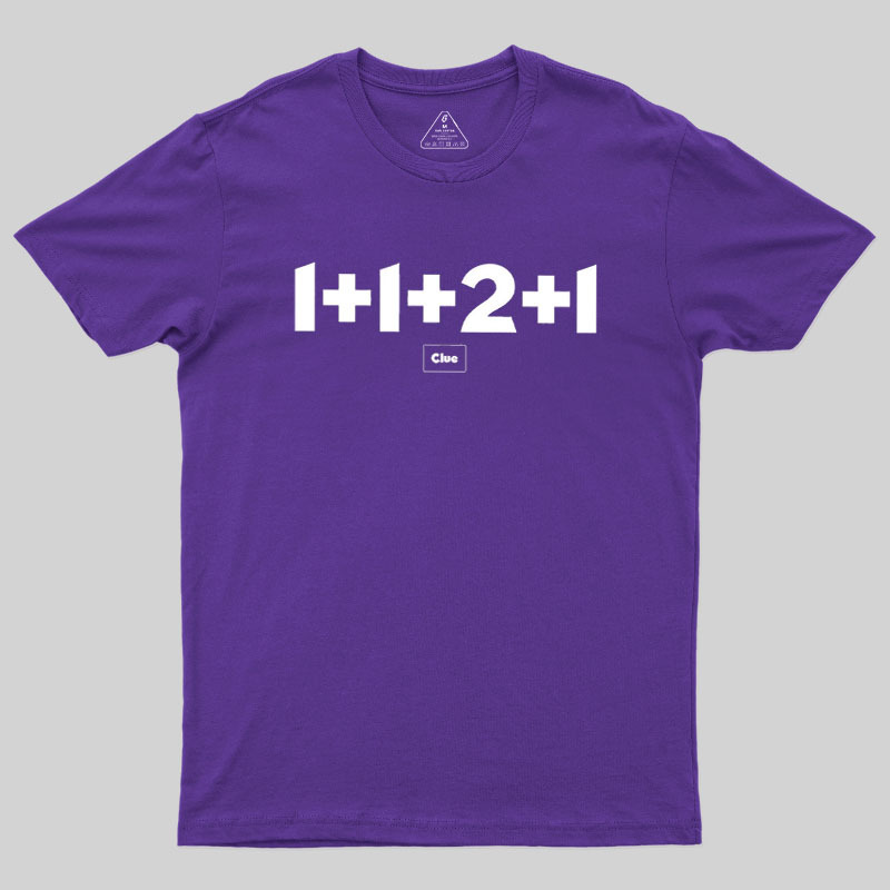 A Clue White T-Shirt Geek T-Shirt