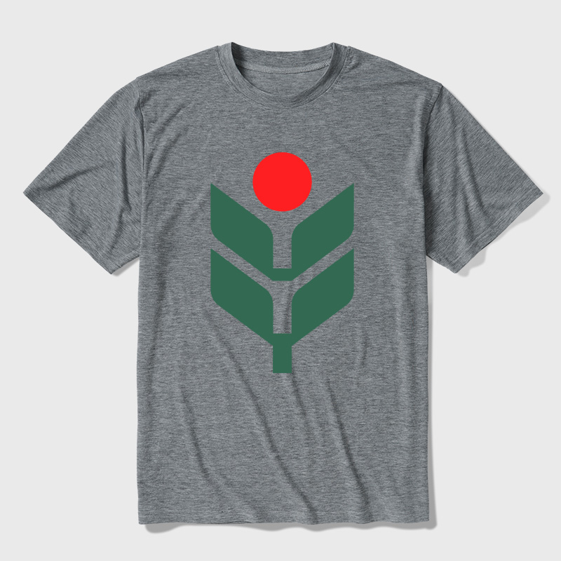 Botany Biology Sun‑Plant Flat‑Design Ultra Soft Heather Tees
