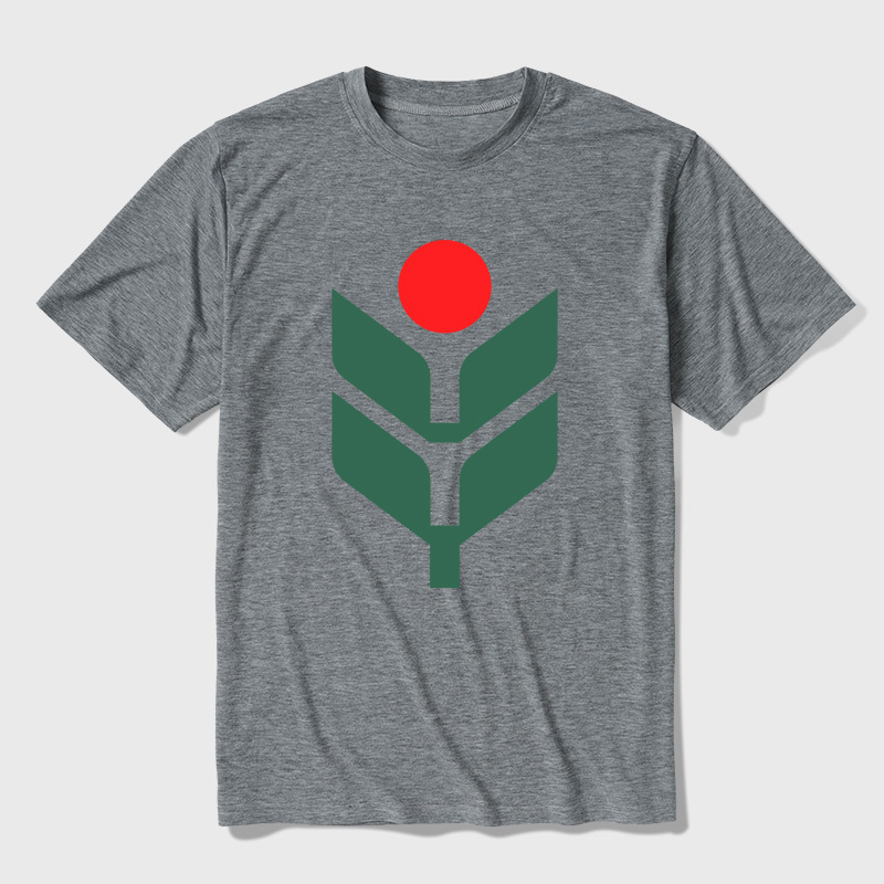Botany Biology Sun‑Plant Flat‑Design Ultra Soft Heather Tees