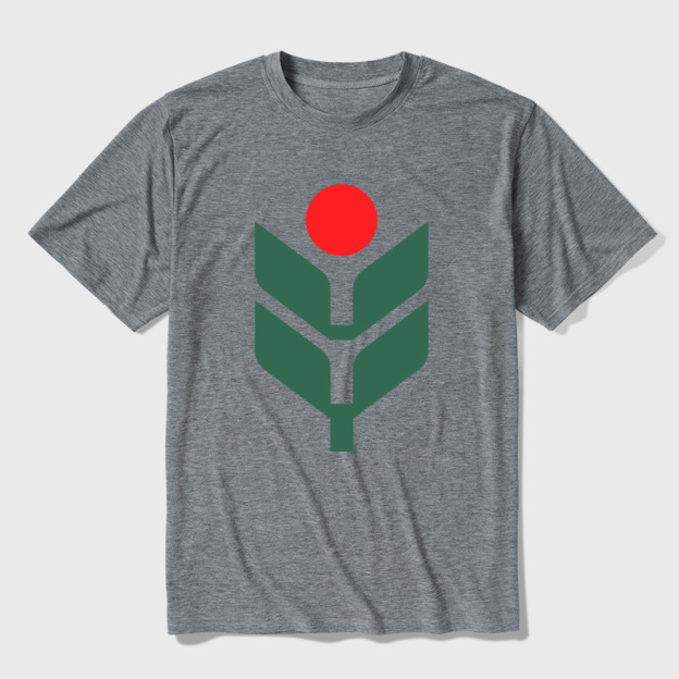 Botany Biology Sun‑Plant Flat‑Design Ultra Soft Heather Tees