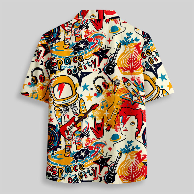 Space Oddity Button Up Pocket Shirt