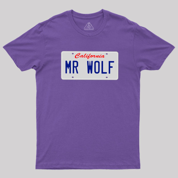 Mr. Wolf  Pulp Fiction Geek T-Shirt
