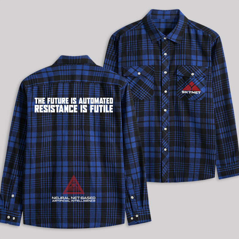Skynet Plaid Flannel Shirt