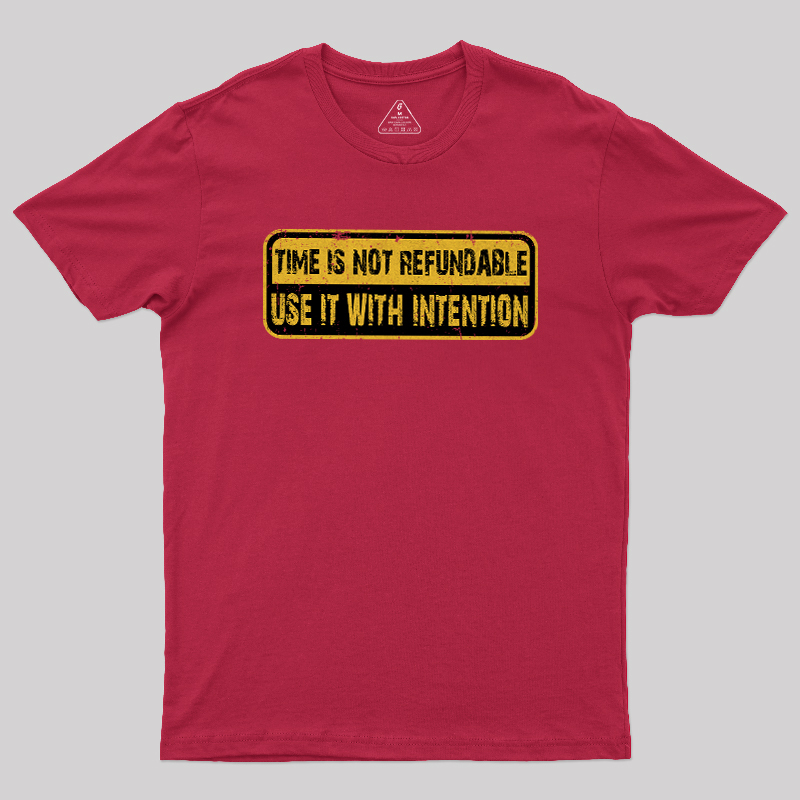 Use Time Wisely Geek T-Shirt